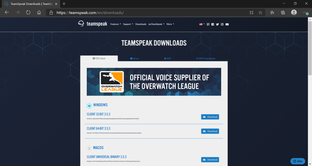 download teamspeak 3 sdk