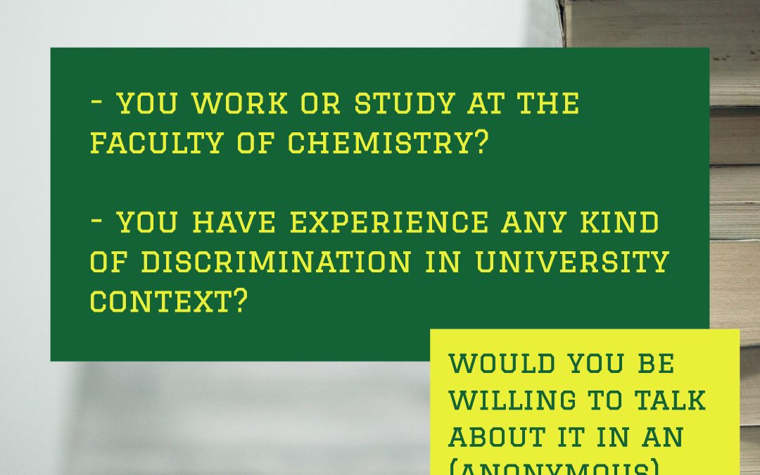 Survey on discrimination in university context at the faculty of chemistry