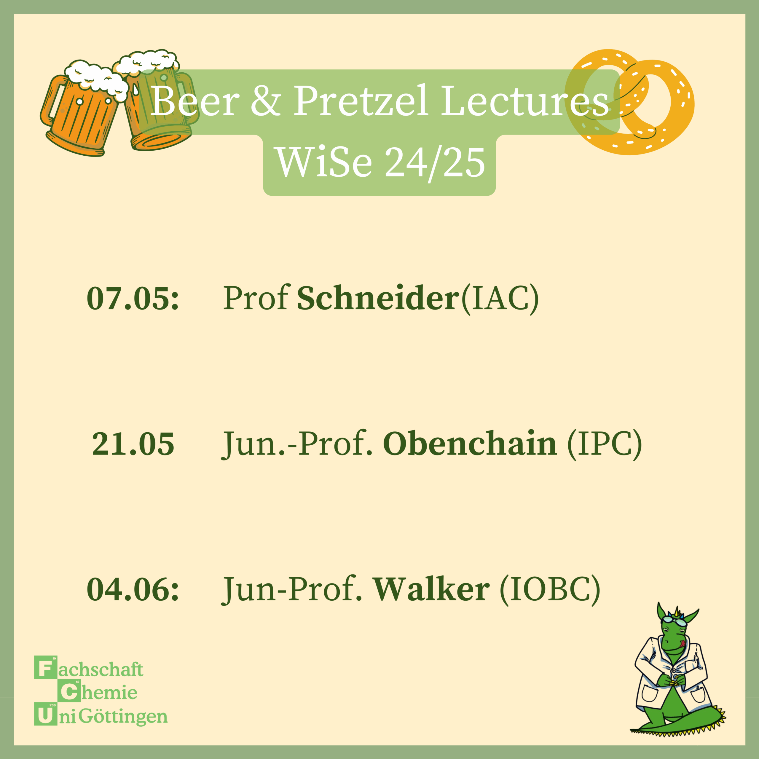 Beer & Pretzels SoSe 25