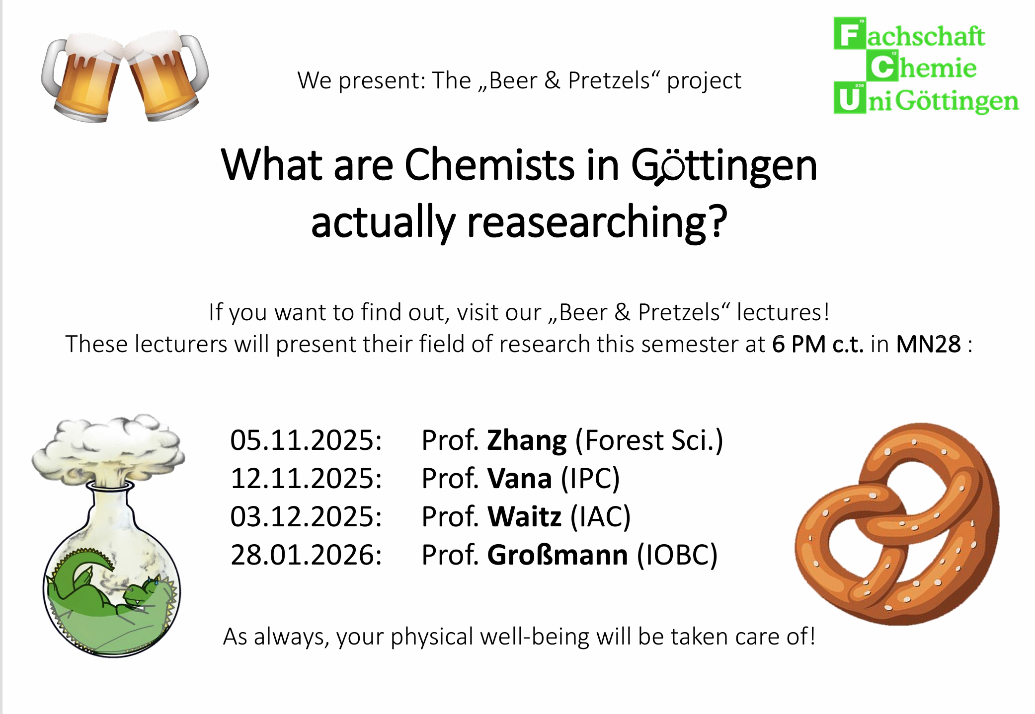 Beer and Pretzels WiSe 25/26