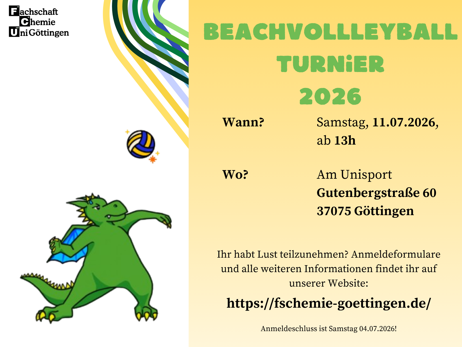 Beachvolleyball Turnier 2026